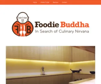 Foodiebuddha.com(Foodie Buddha) Screenshot