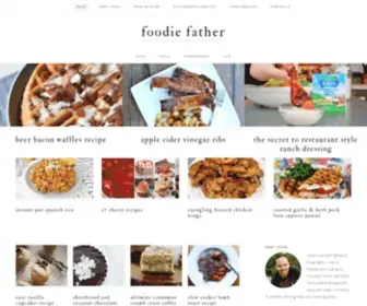 Foodiefather.net(Foodie Father) Screenshot