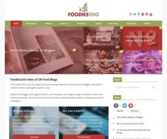 Foodies100.co.uk(FoodiesRecipes) Screenshot