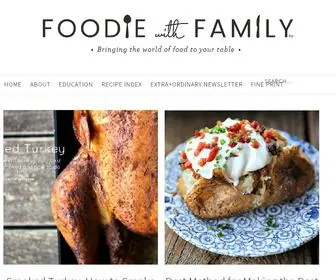 Foodiewithfamily.com(Foodie With Family) Screenshot