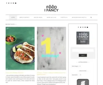 Foodifancy.com(Food I Fancy) Screenshot