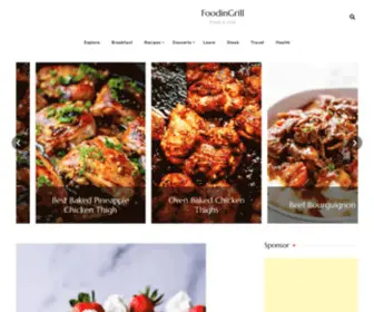 Foodingrill.com(FoodinGrill) Screenshot