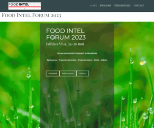 Foodintelforum.ro(Food Intel ForumFood Intel Forum) Screenshot