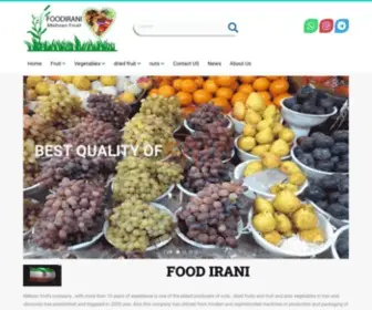 Foodirani.net(Foodirani) Screenshot