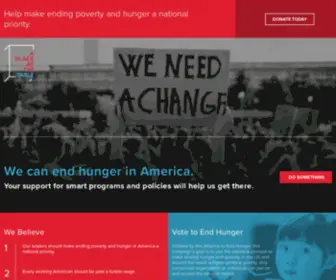 Foodisfuel.org(A Place At The Table) Screenshot