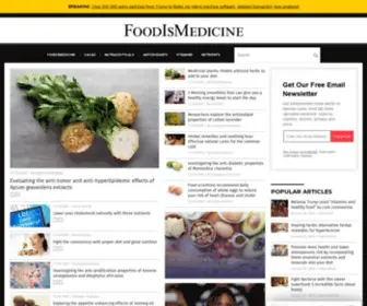 Foodismedicine.com(Food Is Medicine) Screenshot