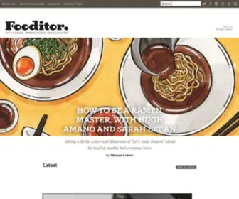 Fooditor.com(Fooditor) Screenshot