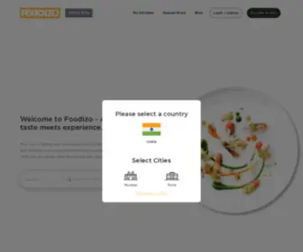 Foodizo.co(Home) Screenshot