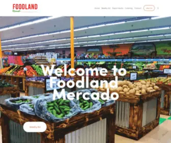 Foodlandsd.net(Foodland Mercado) Screenshot