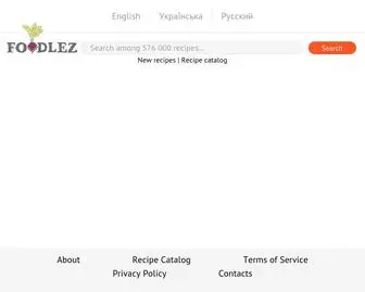 Foodlez.com(Overrecipes) Screenshot