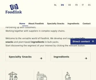 Foodlink.nl(Specialty Snacks & Ingredients) Screenshot