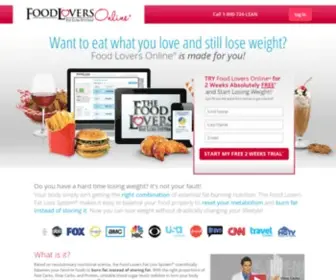 Foodloversonline.com(Food Lovers Online) Screenshot