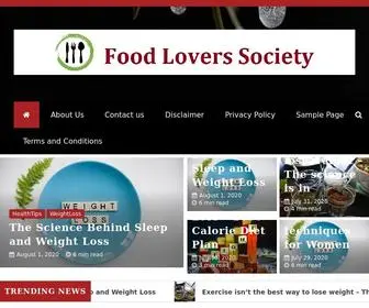 Foodloverssociety.com(Food Lovers Society) Screenshot