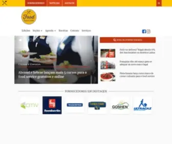 Foodmagazine.com.br(Tudo sobre Food Service em um só lugar) Screenshot