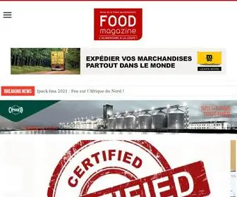 Foodmagazine.ma(FOOD Magazine) Screenshot