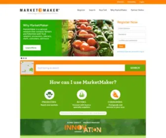 Foodmarketmaker.com(University of Illinois MarketMaker) Screenshot