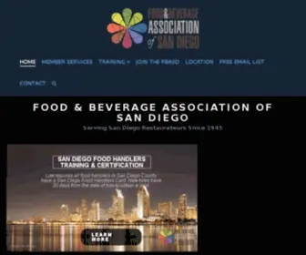 Foodnbeverage.org(Food Handler Certification) Screenshot