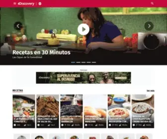 Foodnetworklatam.com(Canal Food Network Latinoamerica) Screenshot