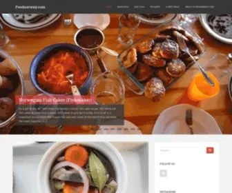 Foodnorway.com(Norwegian food) Screenshot