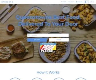 Foodonq.co.nz(Food On Q) Screenshot