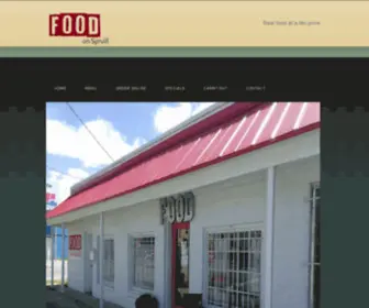 Foodonspruill.com(Food on Spruill) Screenshot