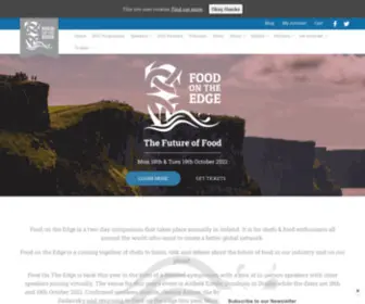 Foodontheedge.ie(Food On The Edge) Screenshot