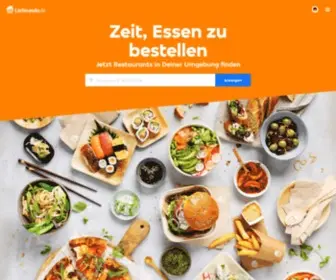 Foodora.de(Essen Bestellen in ganz Deutschland) Screenshot