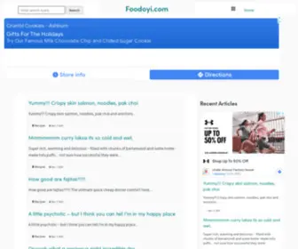 Foodoyi.com(Foodoyi) Screenshot