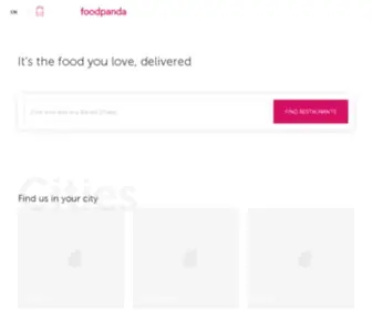 Foodpanda.com.bd(Food & Groceries delivery service in Bangladesh) Screenshot