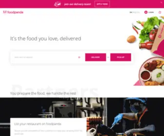 Foodpanda.my(Food delivery in Malaysia from 600) Screenshot