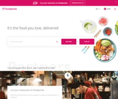 Foodpanda.sg(Food & Grocery Delivery in Singapore) Screenshot