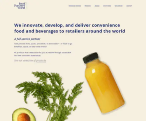 Foodpartners.dk(Welcome) Screenshot