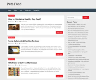 Foodpets.org(Pets Food) Screenshot
