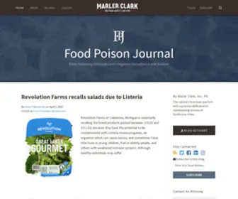 Foodpoisonjournal.com(Food Poison Journal) Screenshot