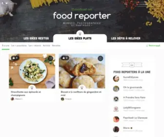 Foodreporter.fr(Cuisine actuelle) Screenshot