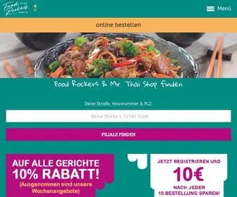 Foodrockers.eu(Pizza, Burger & Thailändisch bestellen) Screenshot