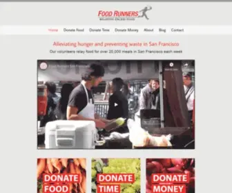 Foodrunners.org(Food Runners San Francisco) Screenshot