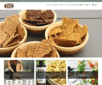Foodsalive.com(Foods Alive) Screenshot