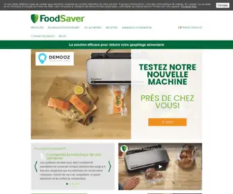 Foodsaver.fr(Votre machine sous vide pour conserver vos aliments) Screenshot