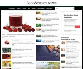 Foodscience.news(Food Science News) Screenshot