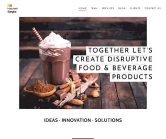 Foodscienceco.com(A boutique Food Science consulting firm specializing in new food product development and scale) Screenshot