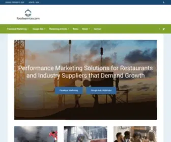 Foodservice.com(A Digital Marketing Company for Restaurants and Foodservice Suppliers) Screenshot
