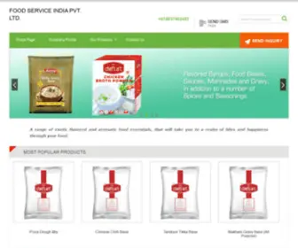 Foodservicesindia.com(FOOD SERVICE INDIA PVT. LTD) Screenshot