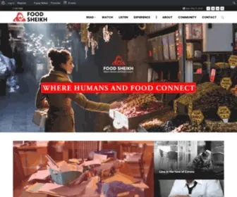 Foodsheikh.com(Food Sheikh) Screenshot