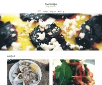 Foodsnaps.co.uk(Food blog) Screenshot