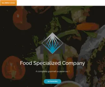 Foodspeco.com(Food Specialized Company) Screenshot