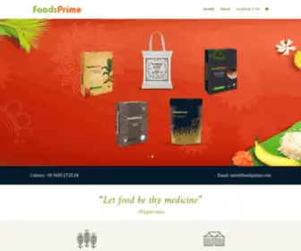 Foodsprime.com(Prime food) Screenshot