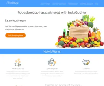 FoodStore2GO.com(Nassau Bahamas Grocery & Liquor Delivery) Screenshot