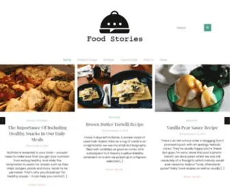 Foodstoriesblog.com(Recipes Ideas) Screenshot