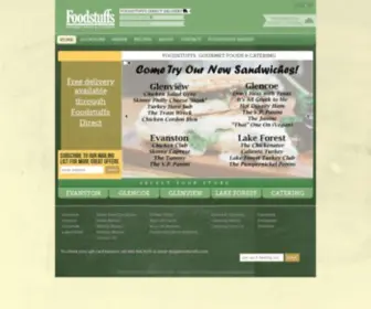 Foodstuffs.com(Gourmet Foods & Catering) Screenshot